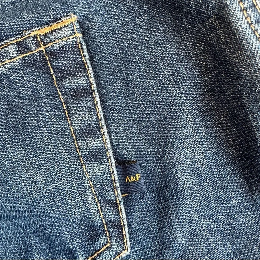 Abercrombie & Fitch Y2K Denim Mini Skirt Size 4